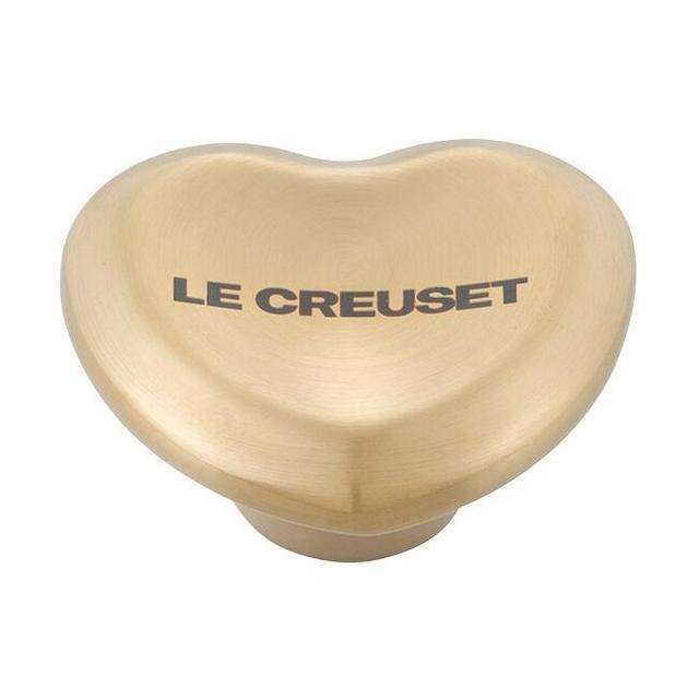 Light Gold Heart Knob