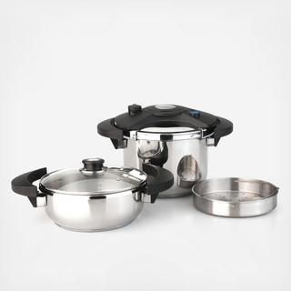 Eclipse 5-Piece Pressure Cooker Set
