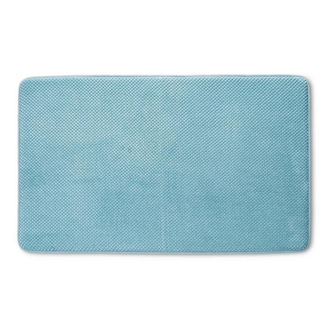 Bath mat — light blue