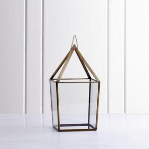 Lillian Brass Metal Large Lantern