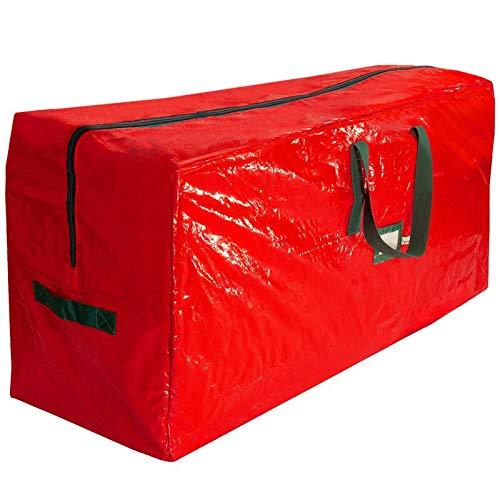 Large Christmas Tree Storage Bag - Artificial Christmas Tree Bag with Reinforced Handles and Zipper - Stores Up To 9ft Tall Christmas Holiday Tree - Dust, Moisture, and Insect Protection