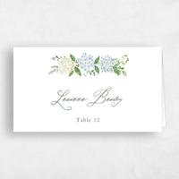 White Wedding Place Card - Speranza