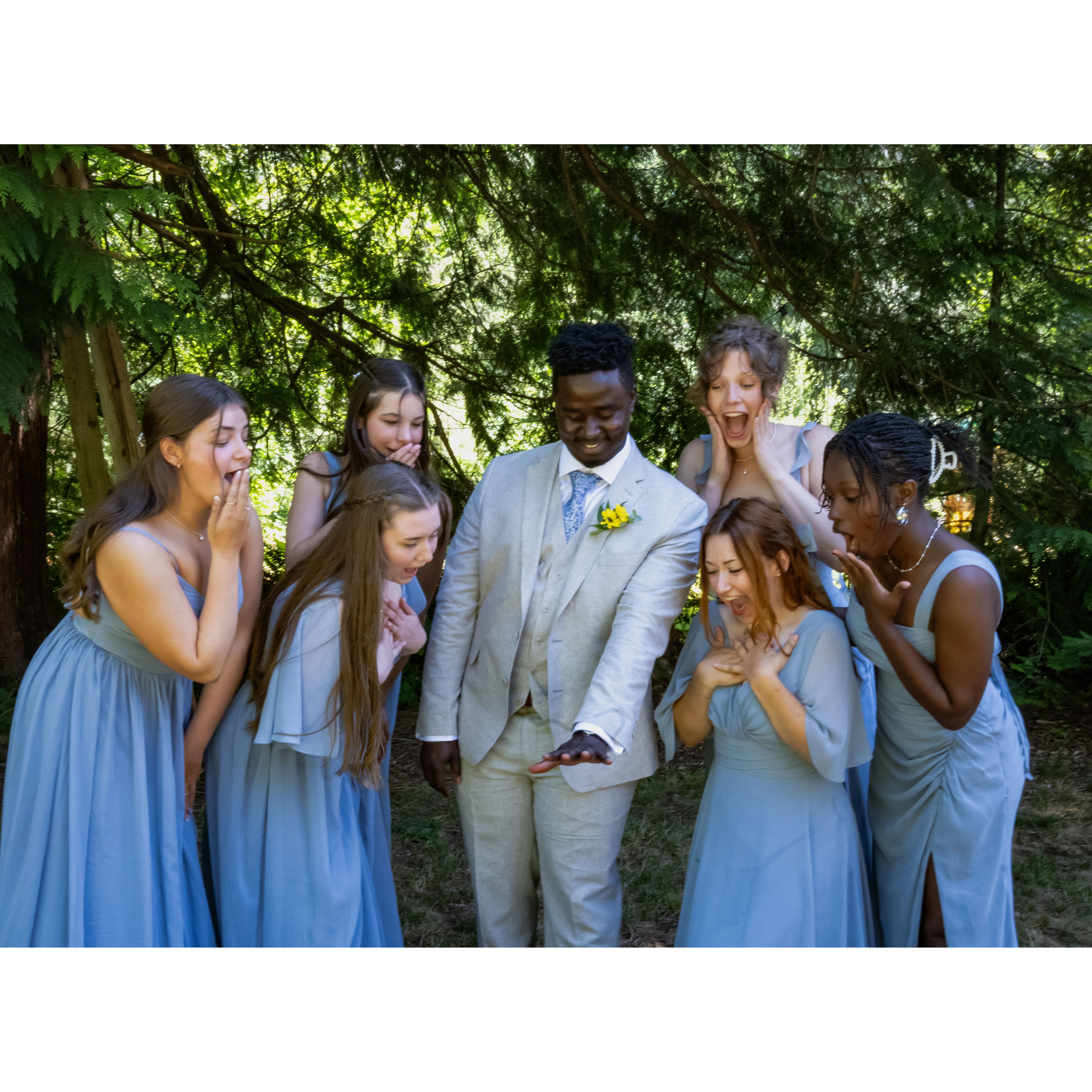 He's married!!