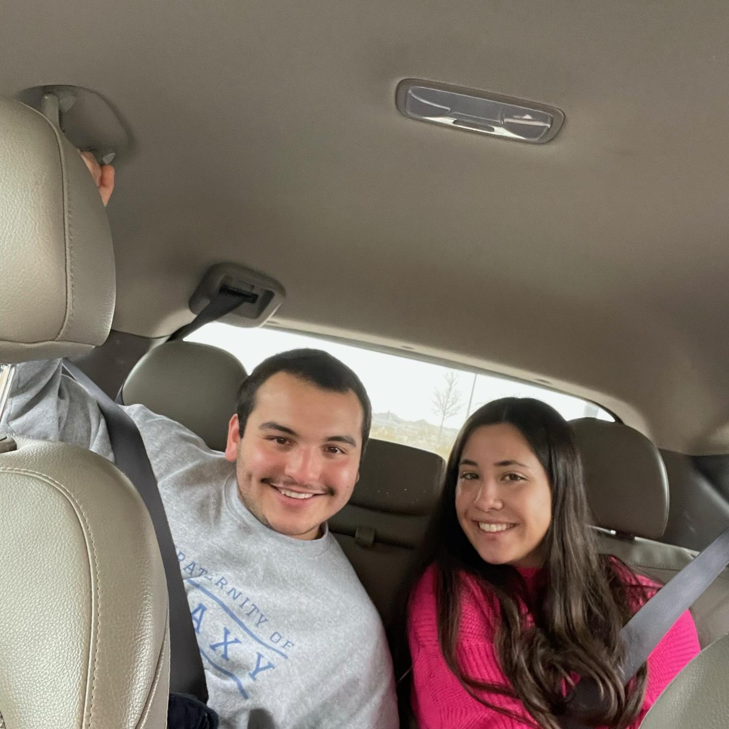 First trip home together- February 2023