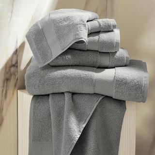 Plush 6-Piece Organic Bath Towel Set