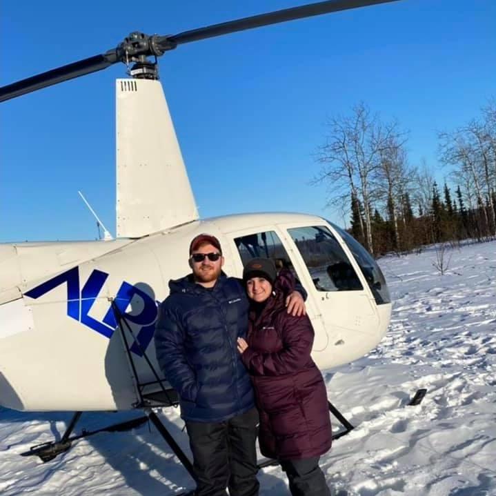 Helicopter tour in Fairbanks, AK