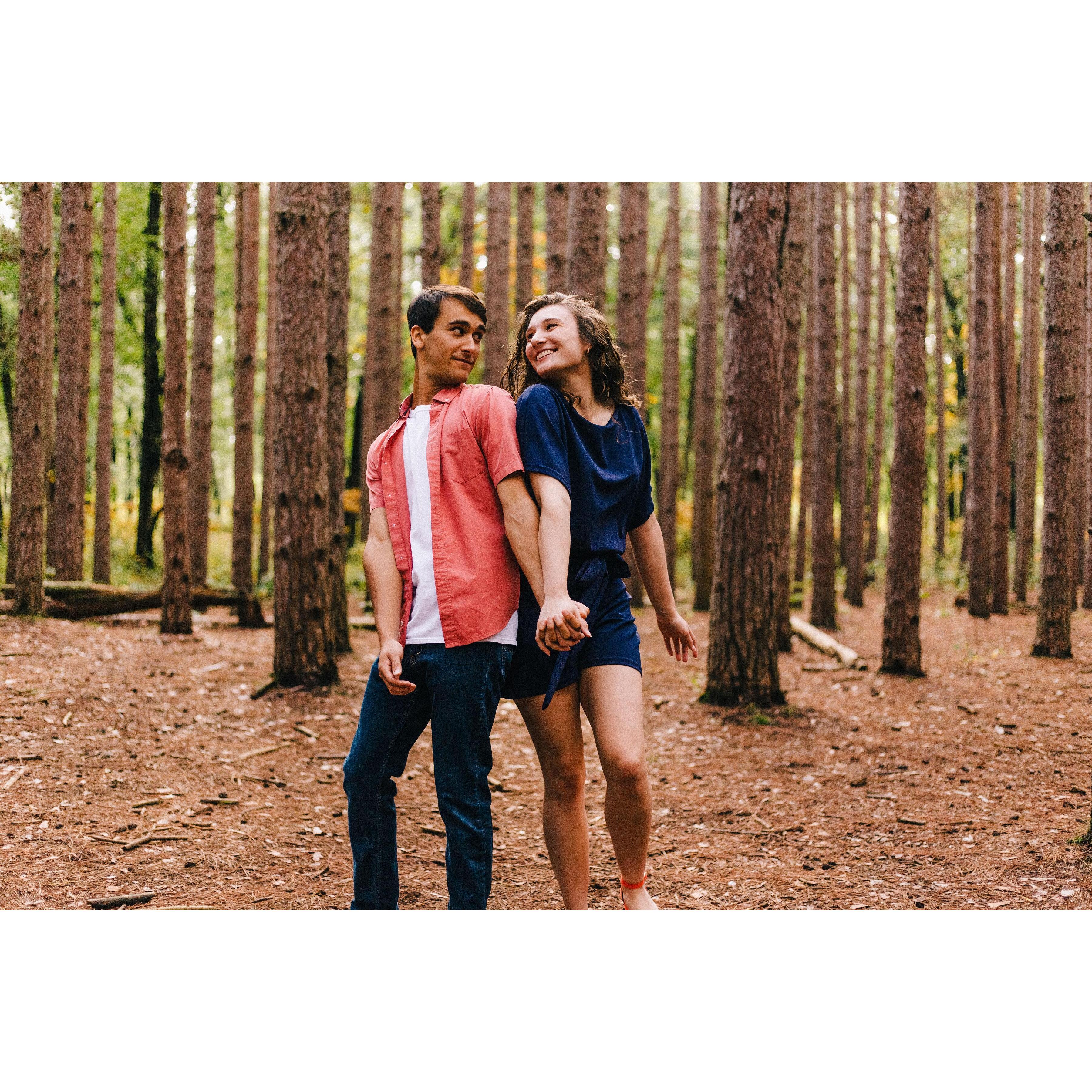 From our engagement session.