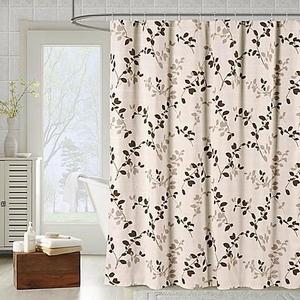 Meridian Shower Curtain in Charcoal
