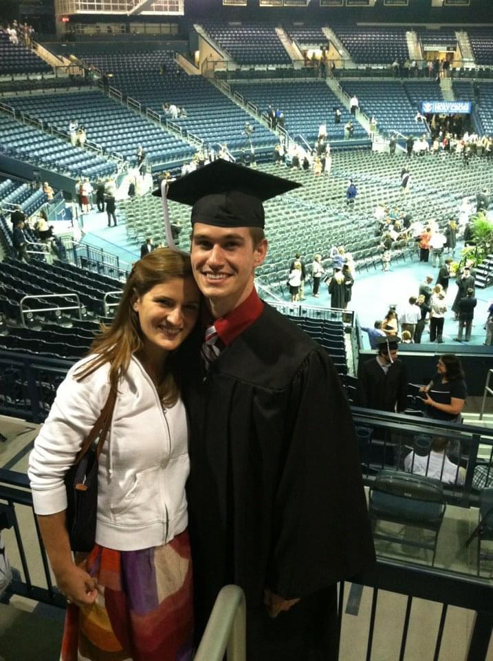 Mike’s undergraduate graduation. 2012