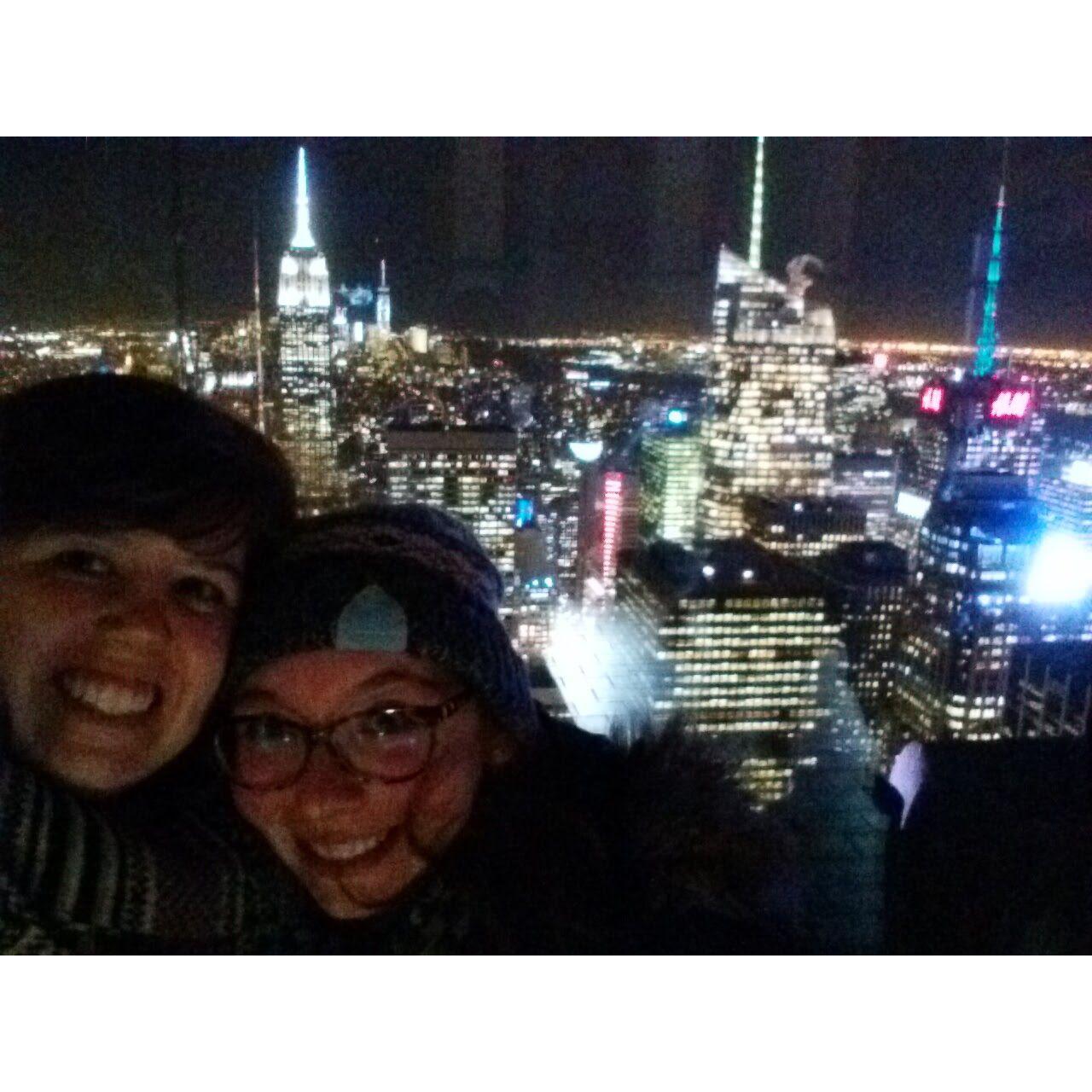 Our first trip to New York together. (January 2016)