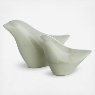 Oriole Stone Birds 2-Piece Set