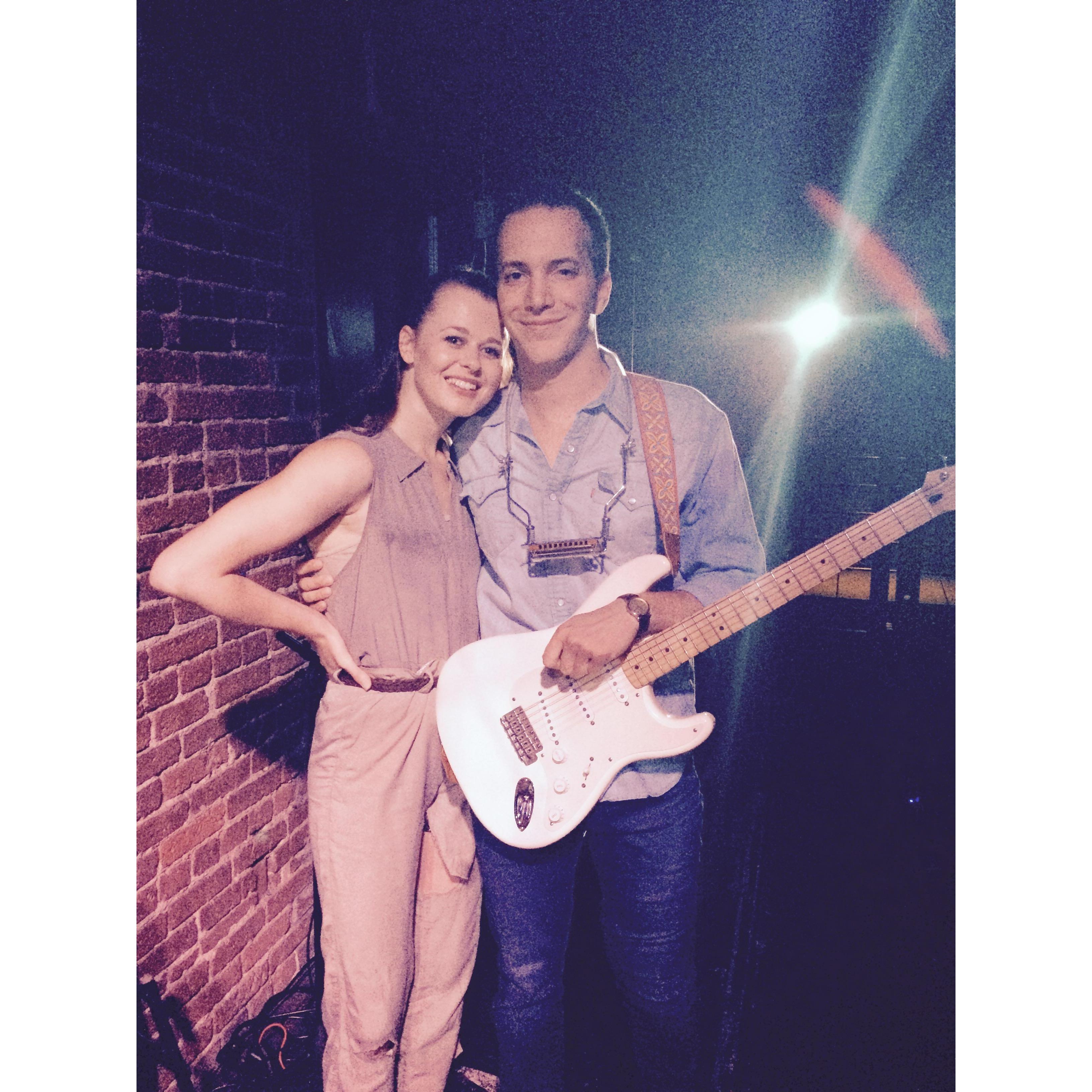 Our first performance together 2016