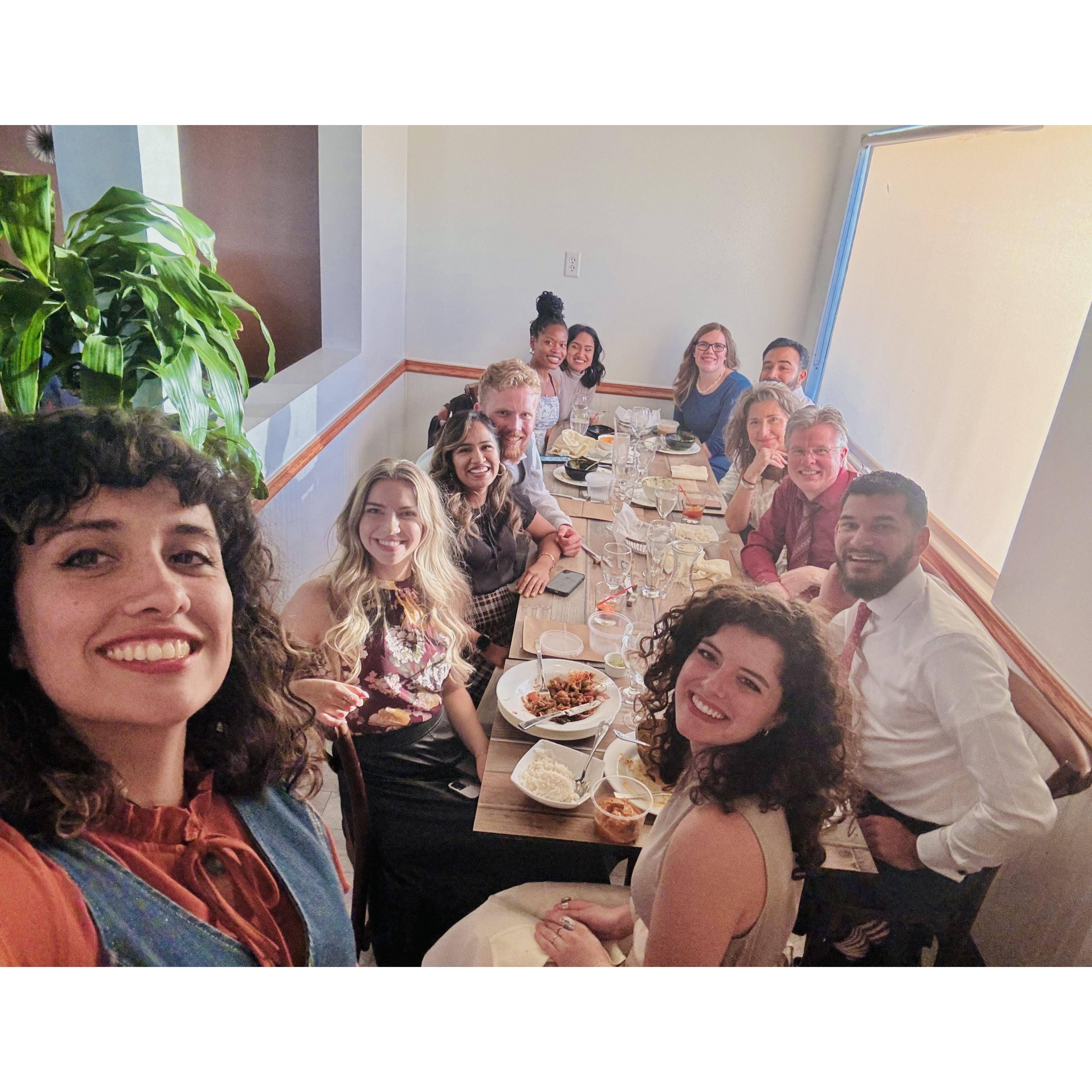 The assembly dinner that changed everything, the first time we hung out