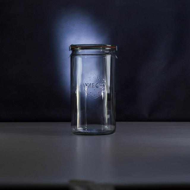 Weck Jar 1 1/2 Liter Cylindrical Jar (Set of 4)