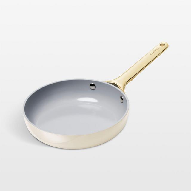 Caraway Cream and Gold 8" Mini Fry Pan