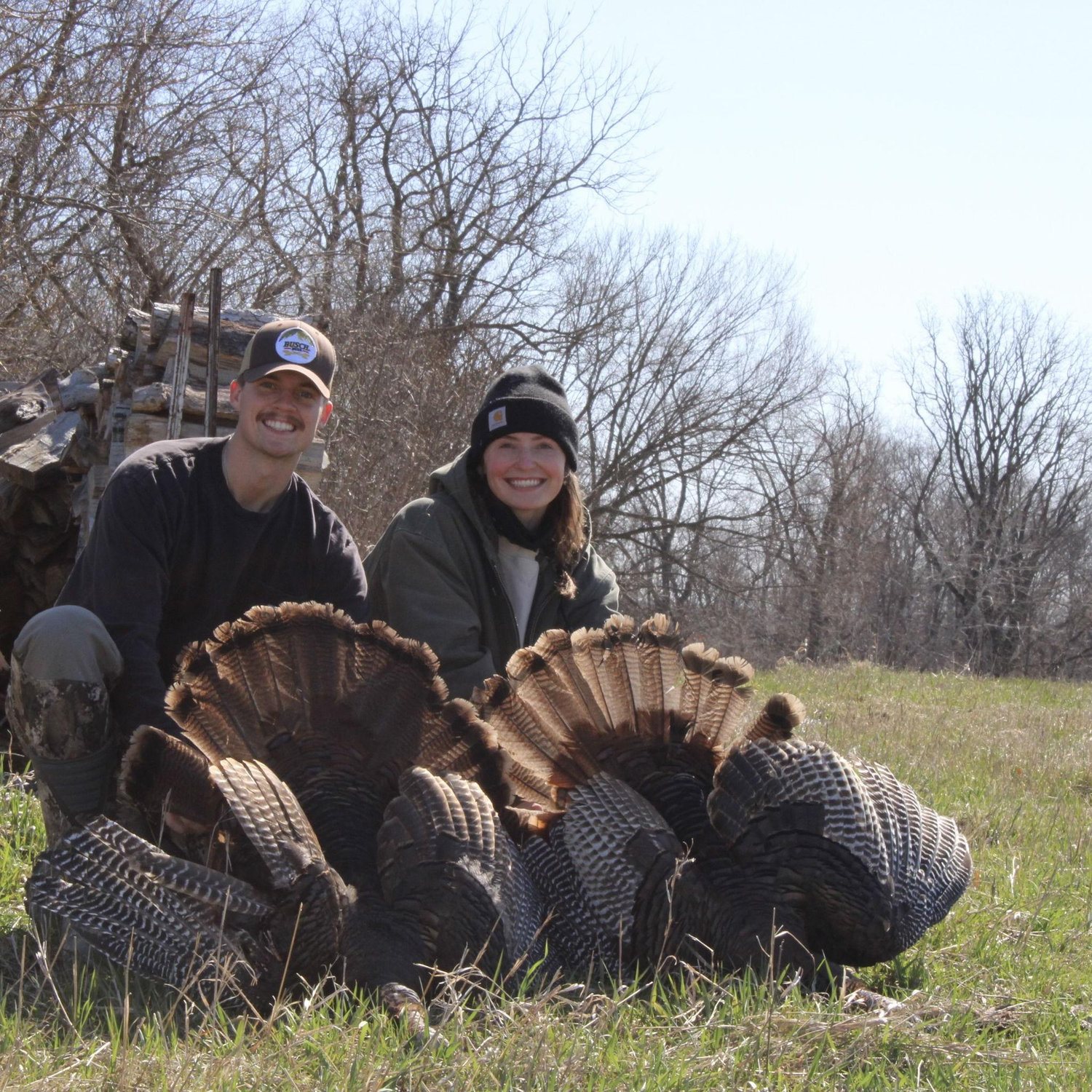 One of our first dates was turkey hunting at Beau's family farm. So special that we got engaged here as well, and it is the location of our wedding reception!