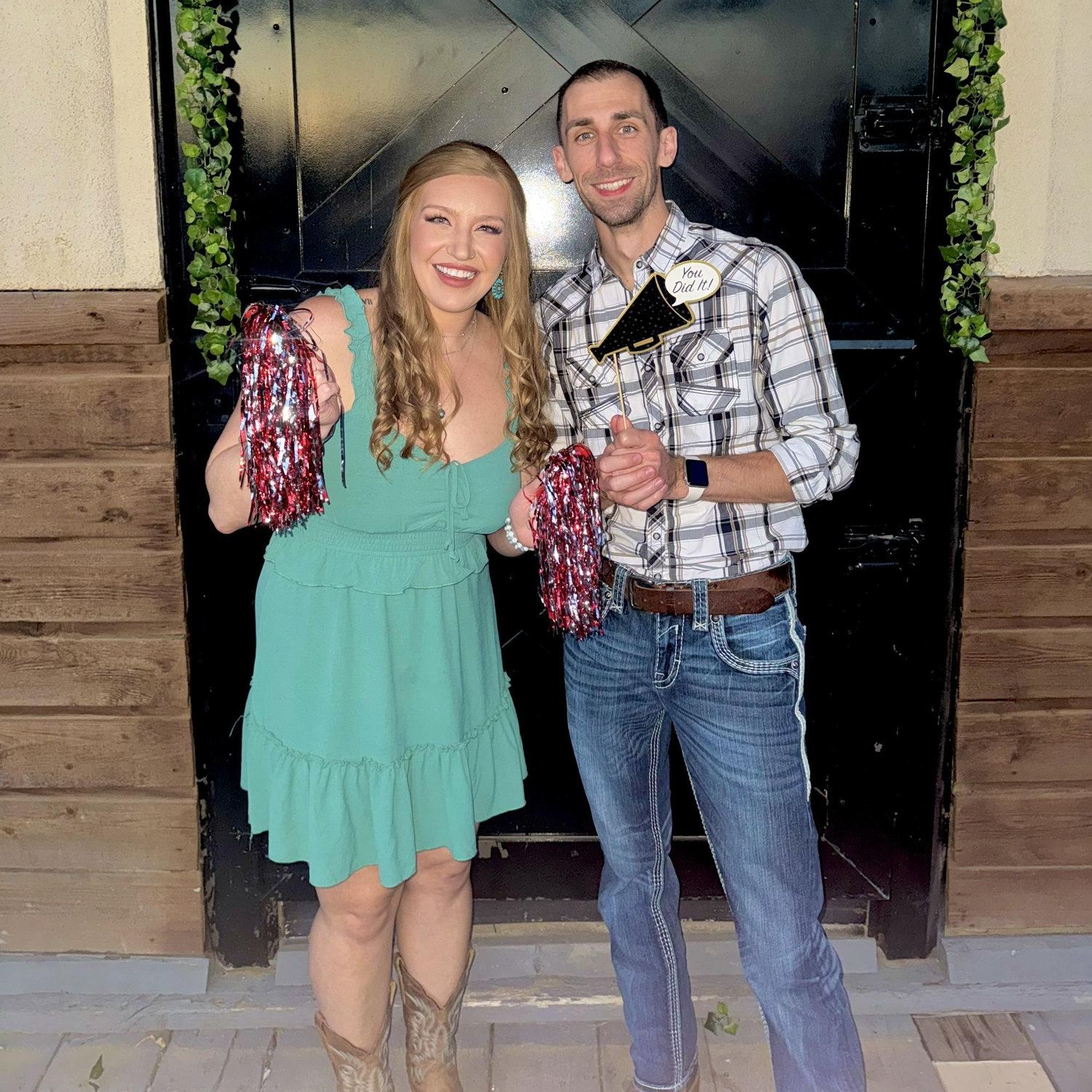 Brandon & Ashley’s wedding, first wedding engaged!🤍