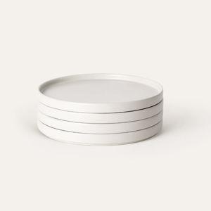 Portuguese Stoneware Small Plates (4 Piece Set) - Made in Portugal