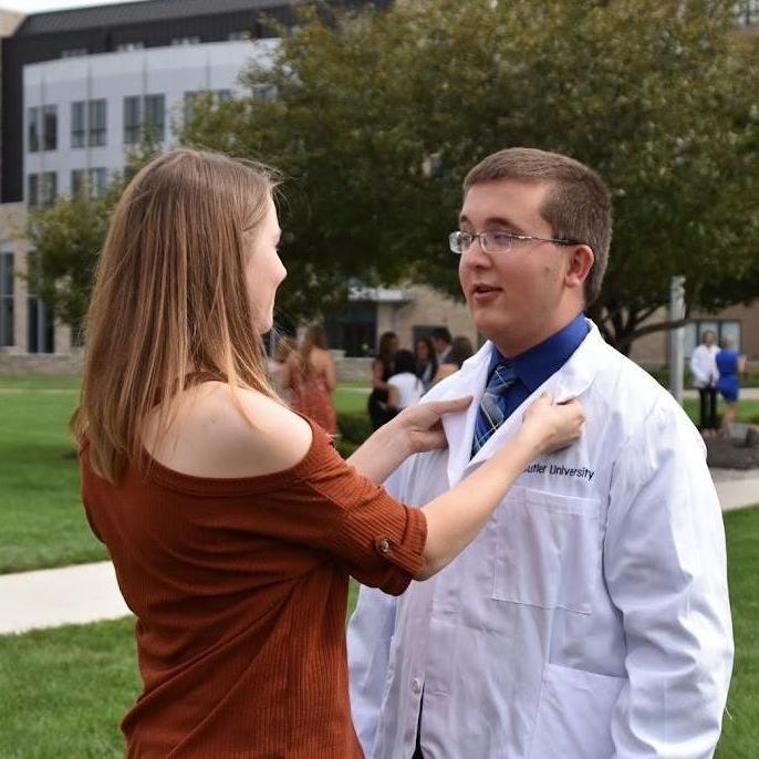 Joe's White Coat Ceremony