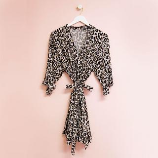 Leopard Robe