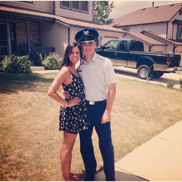 G's first visit to Colorado to see Joey on A-Day at USAFA!