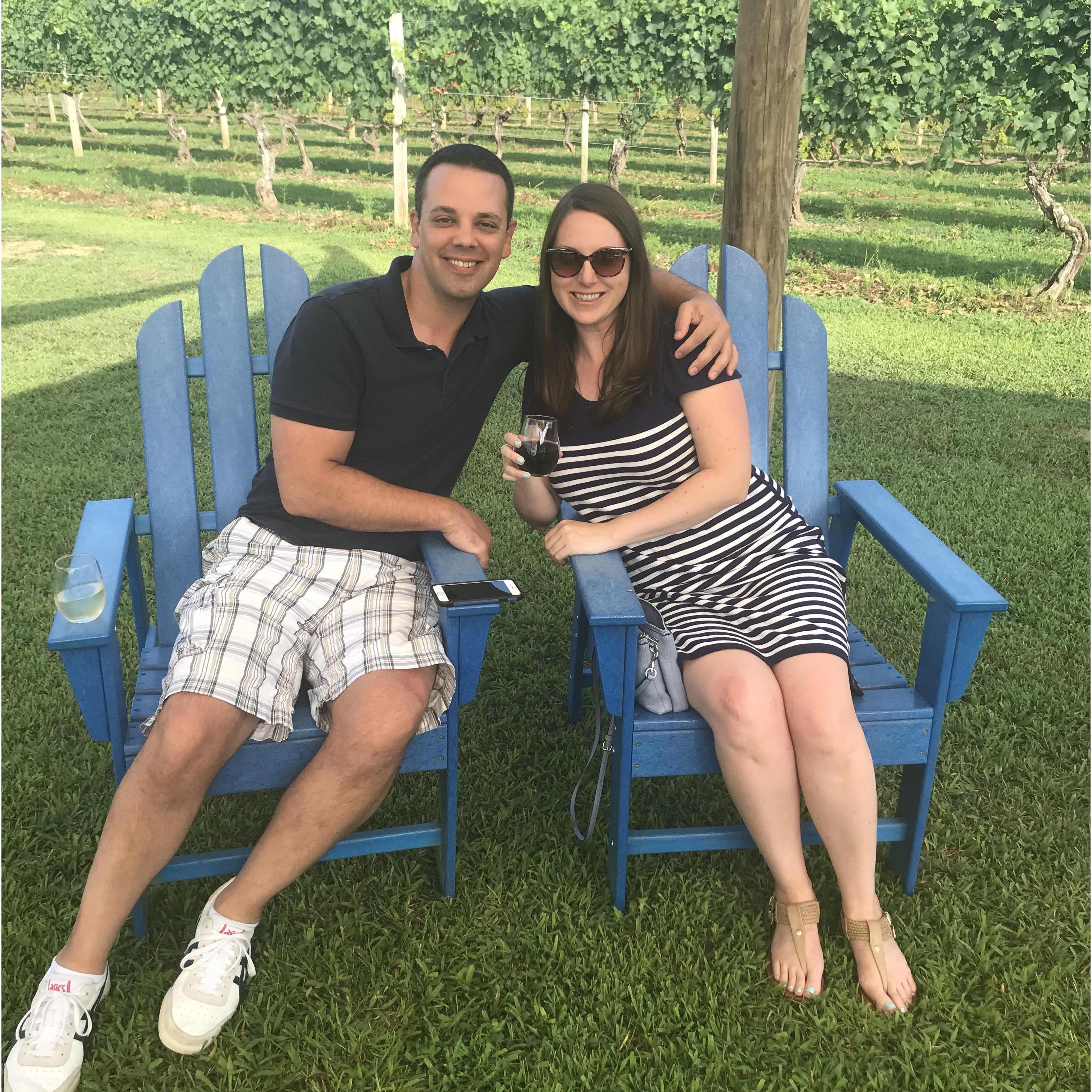 Exploring the wineries on the North Fork of Long Island.