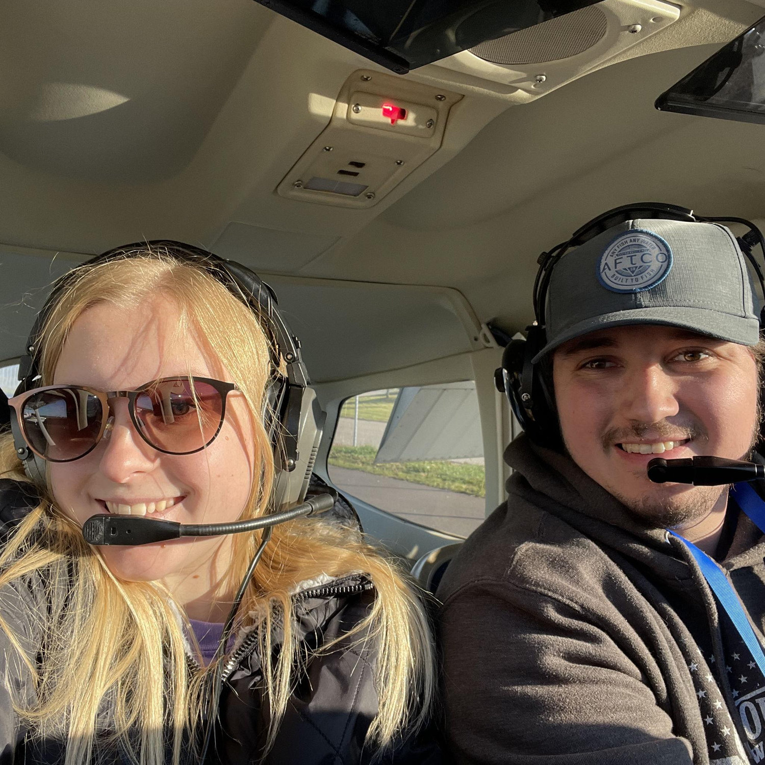 1st time Zach flew me!