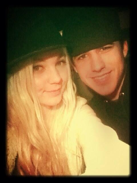 our very first selfie together (the night we fell in love)