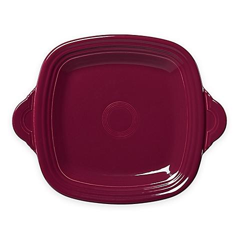 Fiesta® Square Handled Serving Tray in Claret