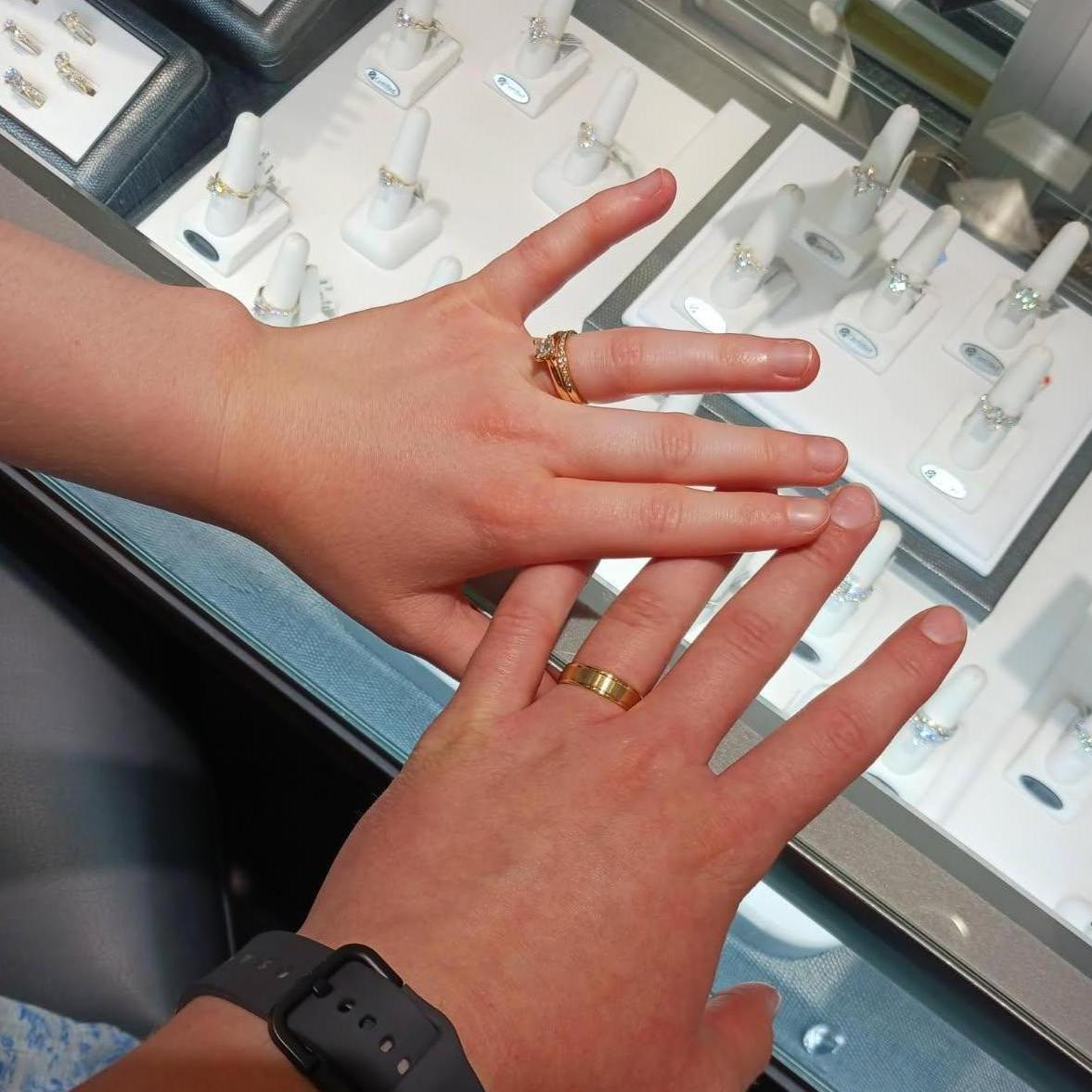 picking out wedding bands