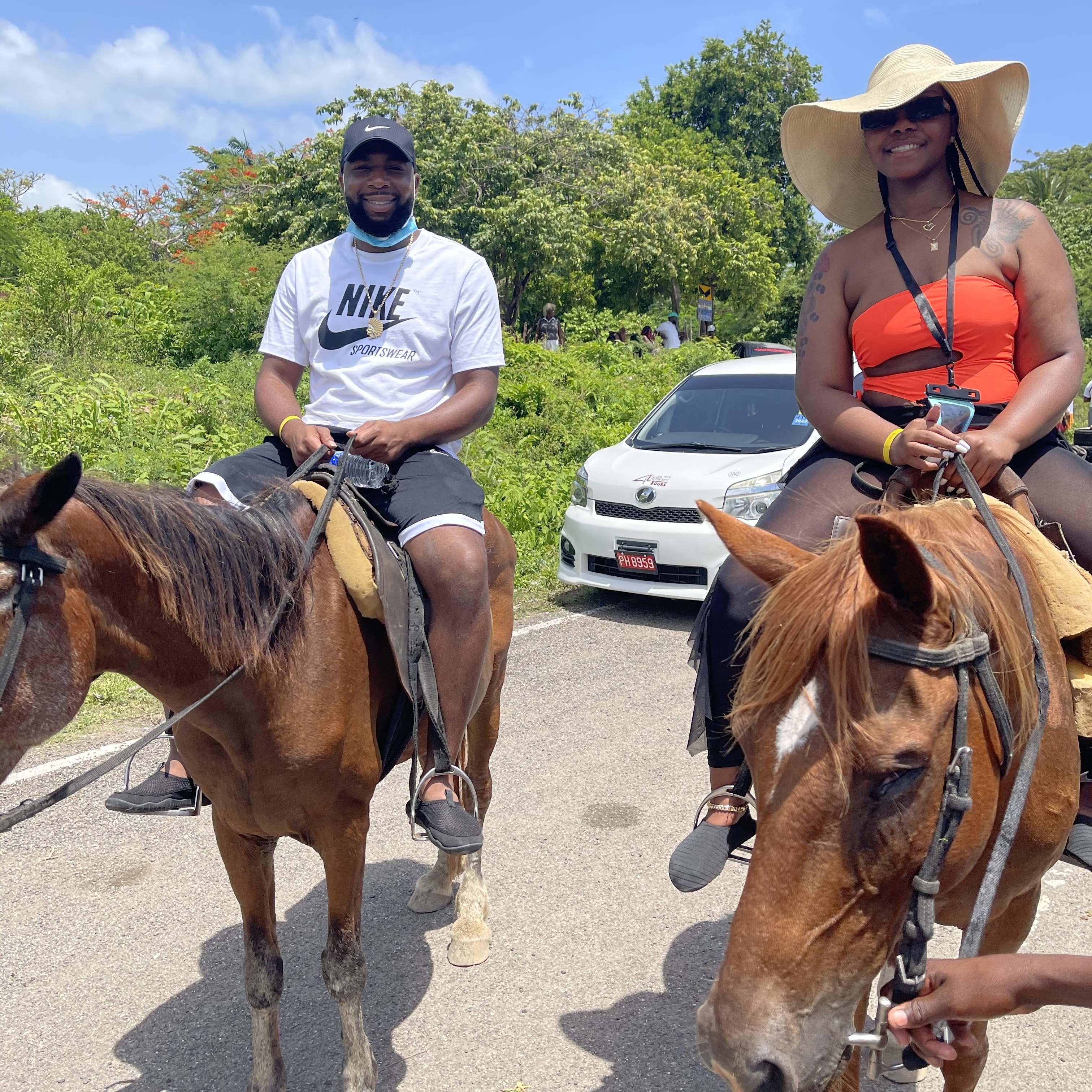 Horseback riding in Jamaica 