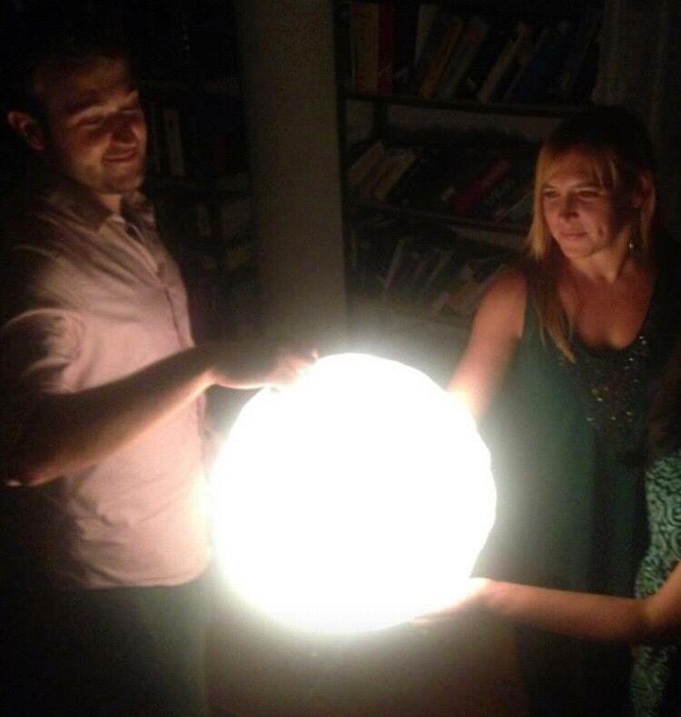Our first picture taken together, back when we were just coworkers ;)