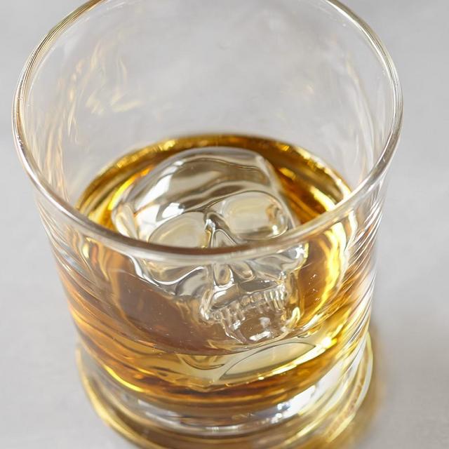 Novelty Ice Mold, Set of 2, Skull