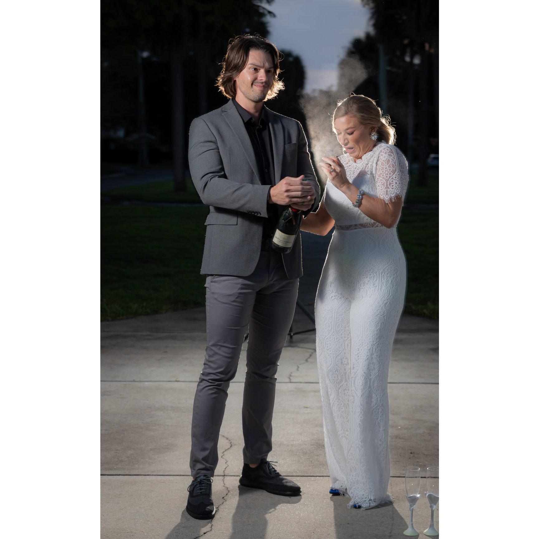 5th Anniversary/Legal Marriage Blooper photo