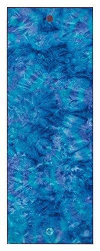 Yogitoes Manduka Yoga Towel for Mat, Non-Slip and Quick Dry for Hot Yoga with Rubber Bottom Grip Dots, 68 Inch Long, Thin and Lightweight