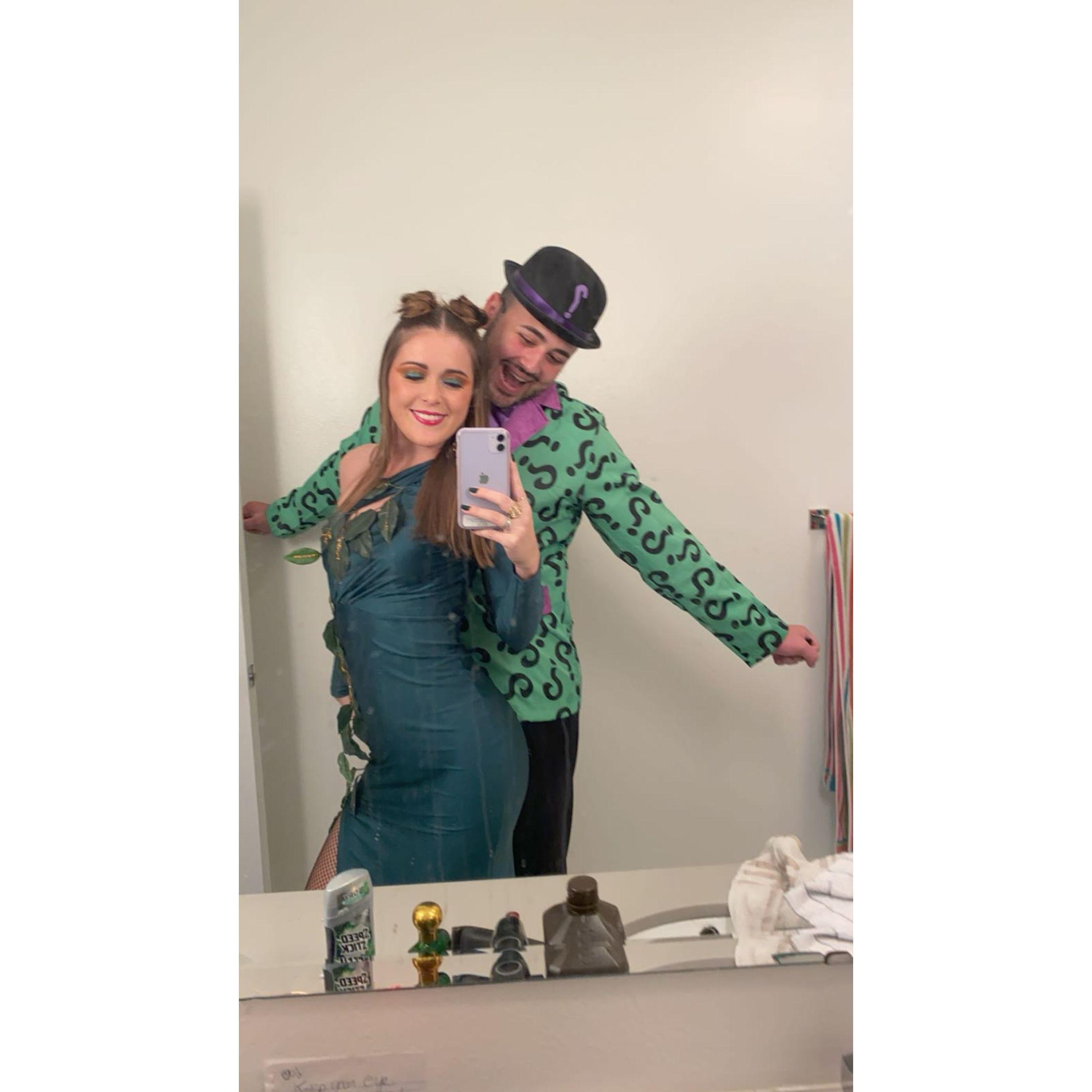 Poison Ivy and The Riddler. 10/24/2020