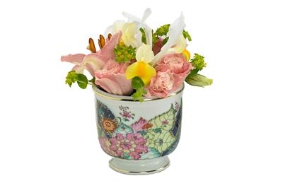 Mottahedeh - Tobacco Leaf Small Cachepot