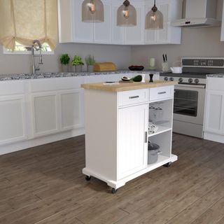 Warkin Rolling Kitchen Island