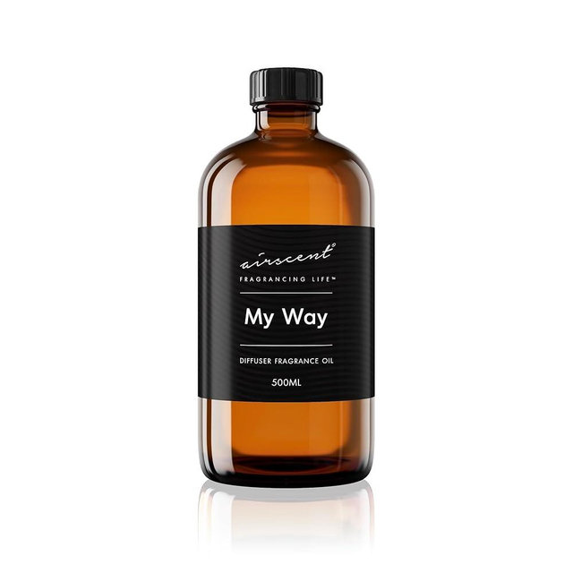 AirScent My Way Diffuser Oil Inspired by The 1 Hotel Miami Scent - Premium Fragrance Oil Blend for Ultrasonic and Waterless Diffusers and Crafting - 500 mL, 16.9 fl oz Glass Bottle
