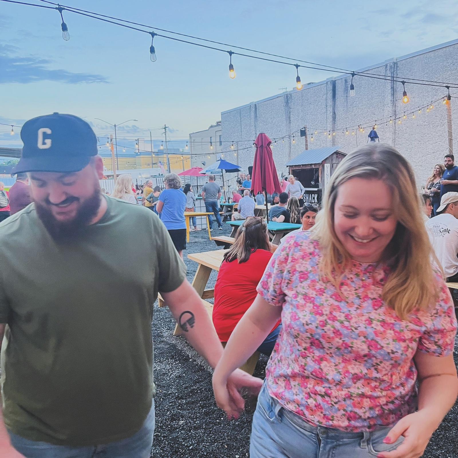 Out on the town with babysitters nearby.
Pottstown, PA.
June 2024.