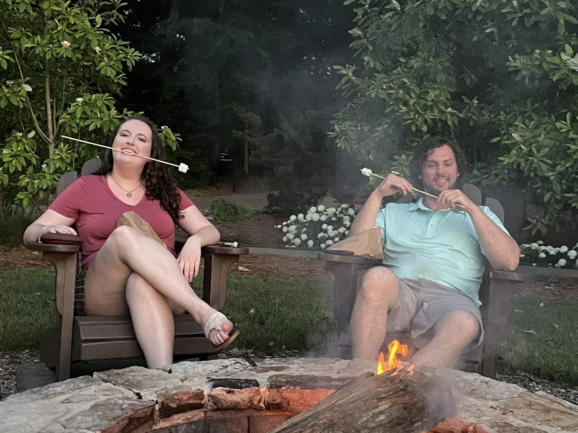Some firepit silliness. June 2021