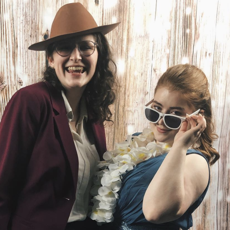 At Nichole & Reid's wedding. 2019