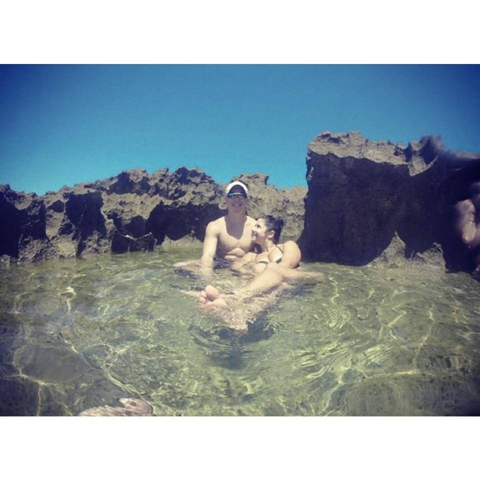 Before we move to Texas we decided to road trip all over the beaches of Puerto Rico. This one is Mar Bella in Vega Baja.