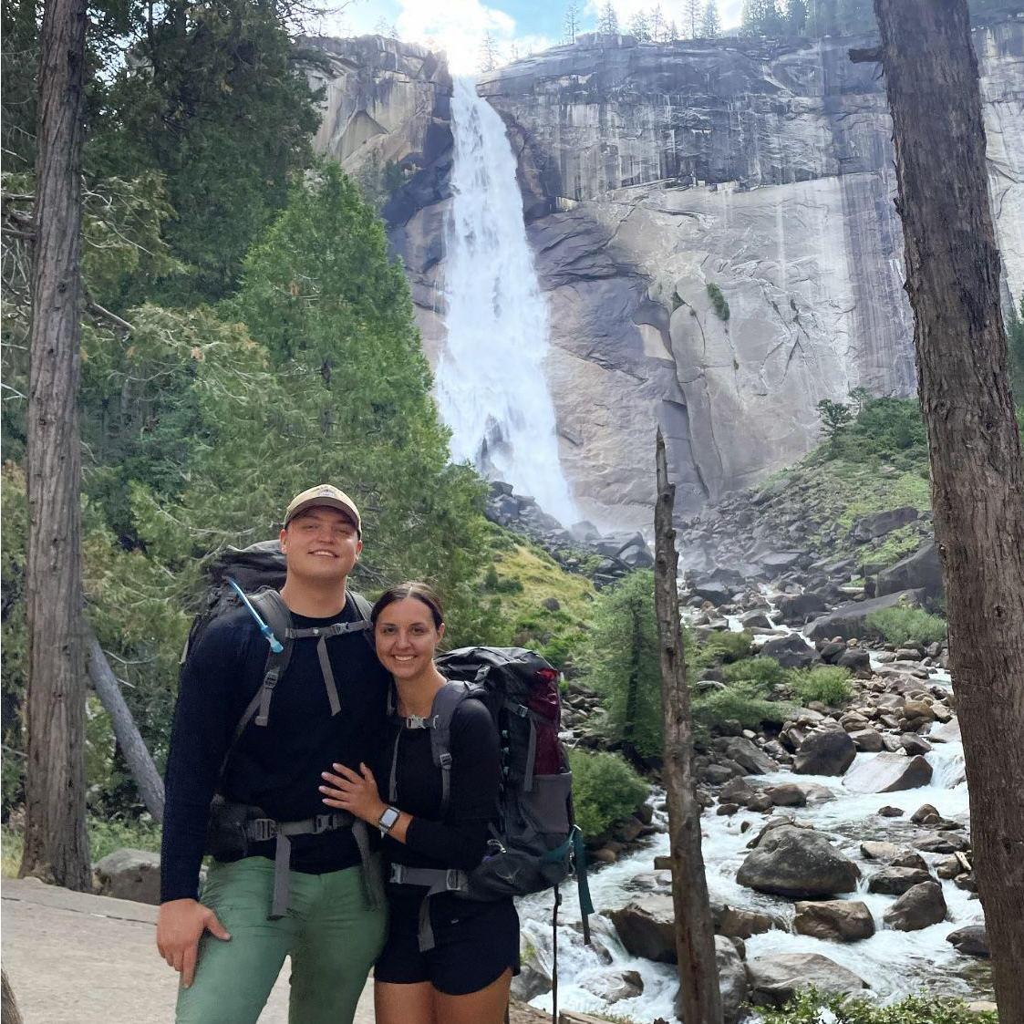 Yosemite National Park after 20 miles of hiking