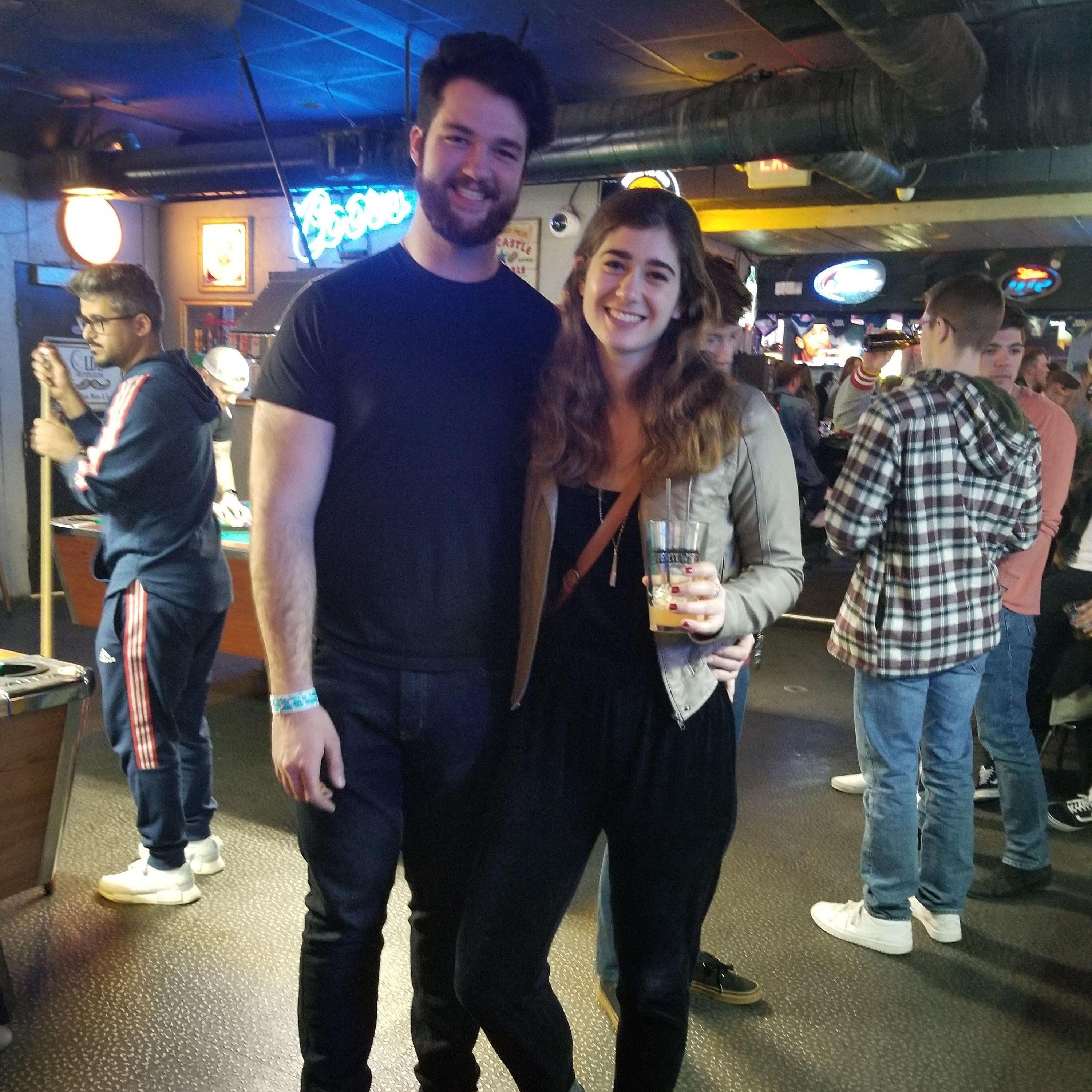 Last picture of us our favorite Pittsburgh bar before it closed during Covid