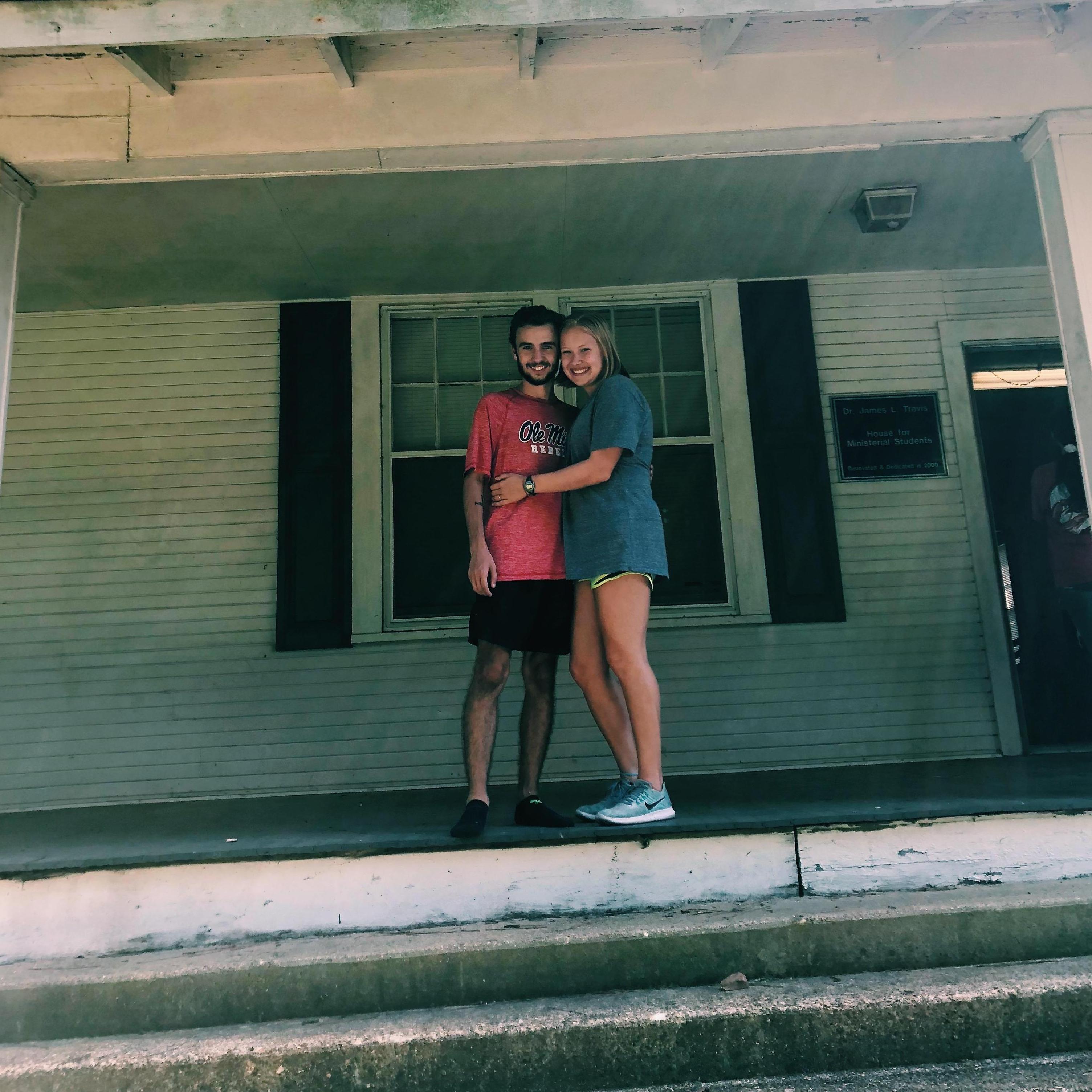 August, 2018 - Ryan moved in at Blue Mountain College!