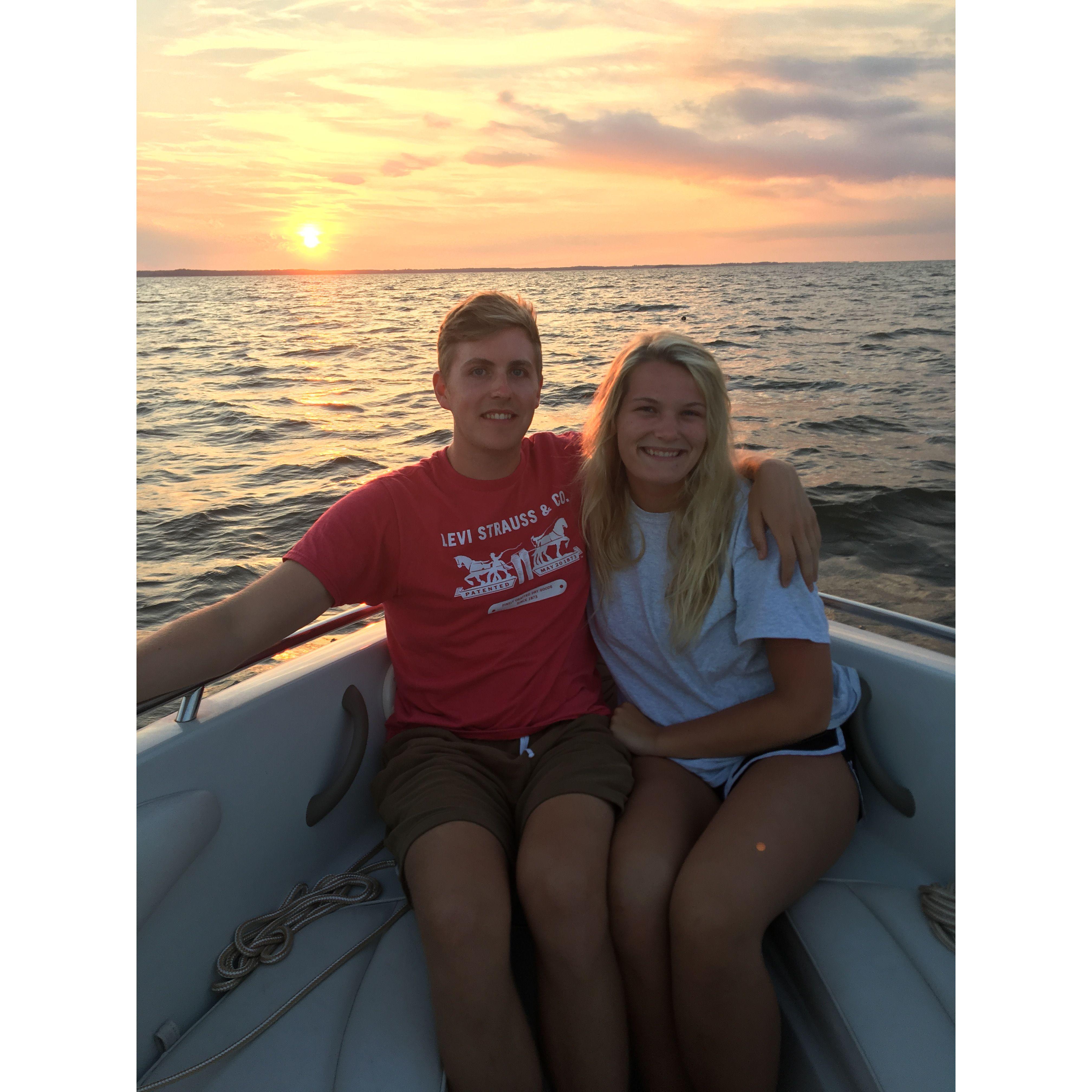 Kalie's first time in the Outer Banks!