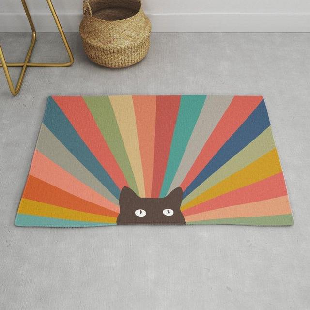 Cat Landscape 48 Rug