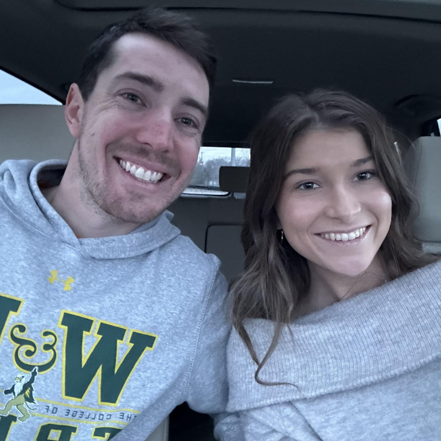 Our first photo together!