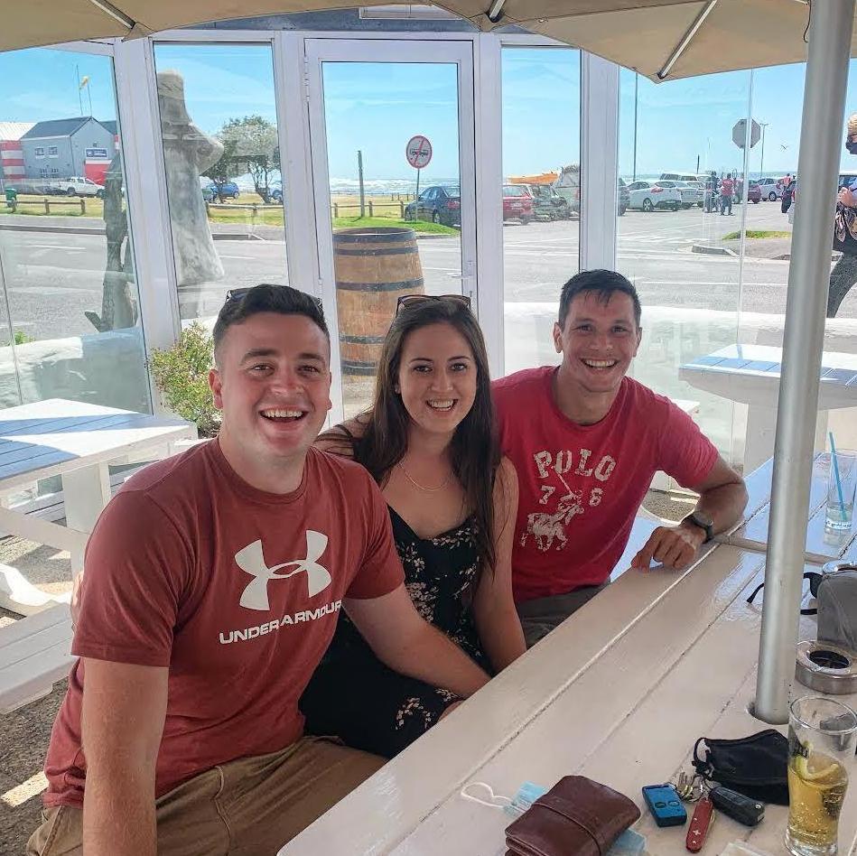 Our first Cape Town trip together - still as friends